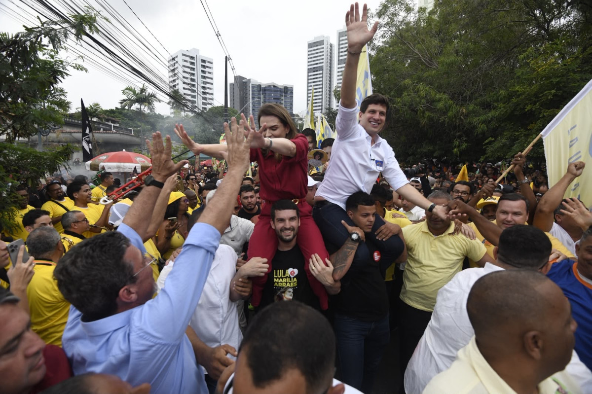 Convenção da Frente Popular consagra candidaturas de João, Humberto e Marília Arraes