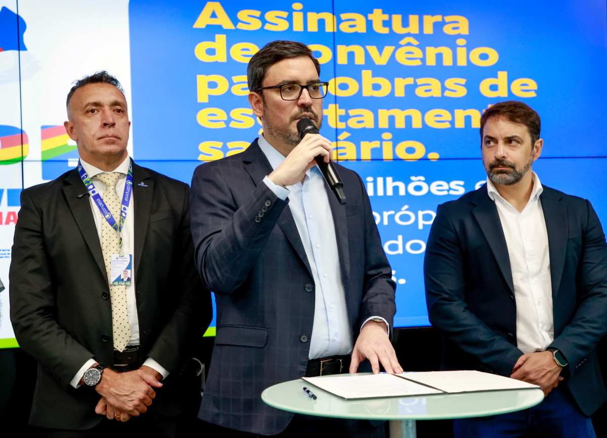 Suape, Compesa e BRK Ambiental firmam convênio de R$ 46,1 milhões para levar saneamento a 14,8 mil moradores do Cabo de Santo Agostinho