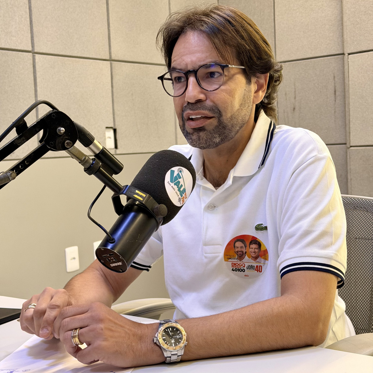 Coluna da quinta-feira: “É claro que dói, dói não poder participar da festa que ajudamos a construir”, desabafa Diogo Moraes