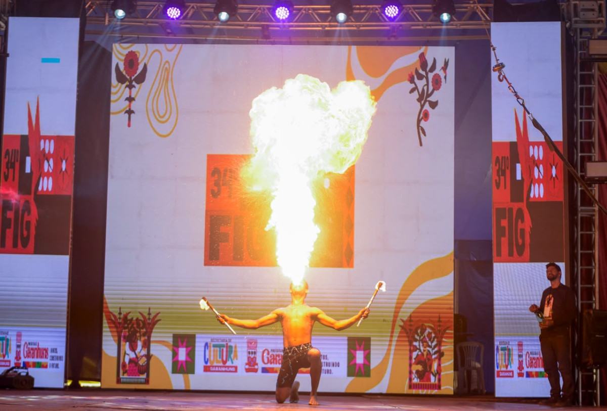 Lona de Circo Índia Morena encanta públicos de todas as idades no 34º Festival de Inverno de Garanhuns