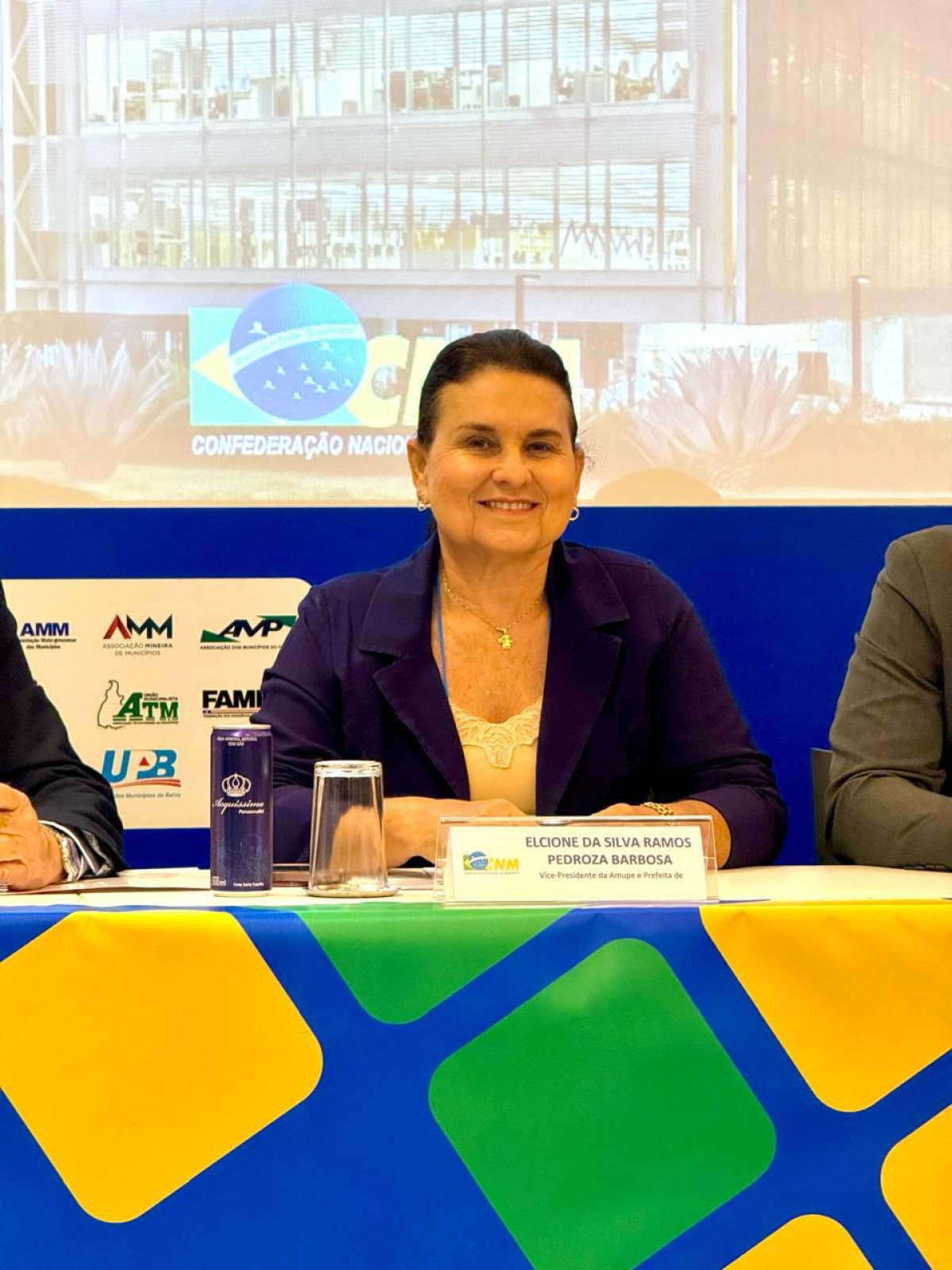 Prefeita  Elcione participa, em Brasília, de mobilização pelos municípios