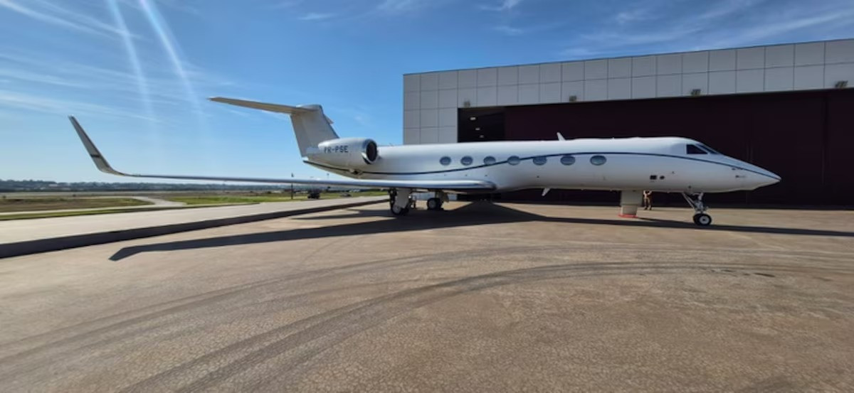 PF recupera avião de R$ 120 mi ligado a Daniel Vorcaro no Paraguai