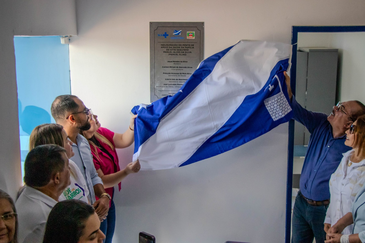 Agrestina inaugura Ponto de Apoio da Saúde da Família na comunidade do Saquinho