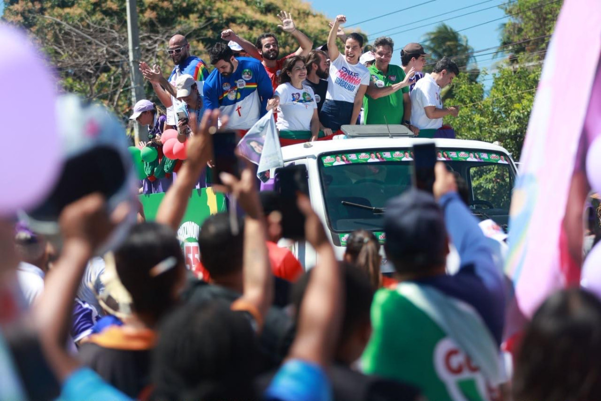 Raquel faz grande carreata no Litoral Norte e reforça compromisso de seguir investindo na região