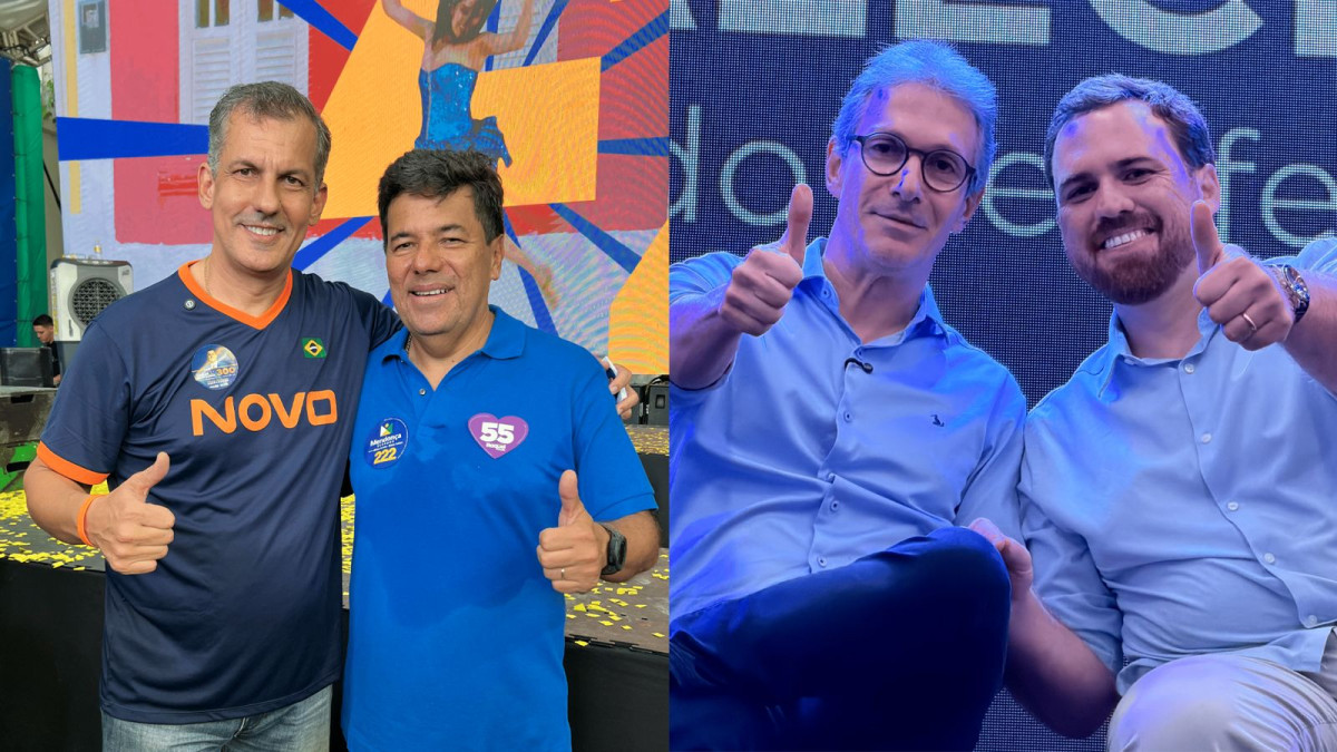 Romeu Zema e lideranças nacionais do Novo declaram apoio a Carlos Sant’Anna e Mendonça Filho ao Senado por Pernambuco