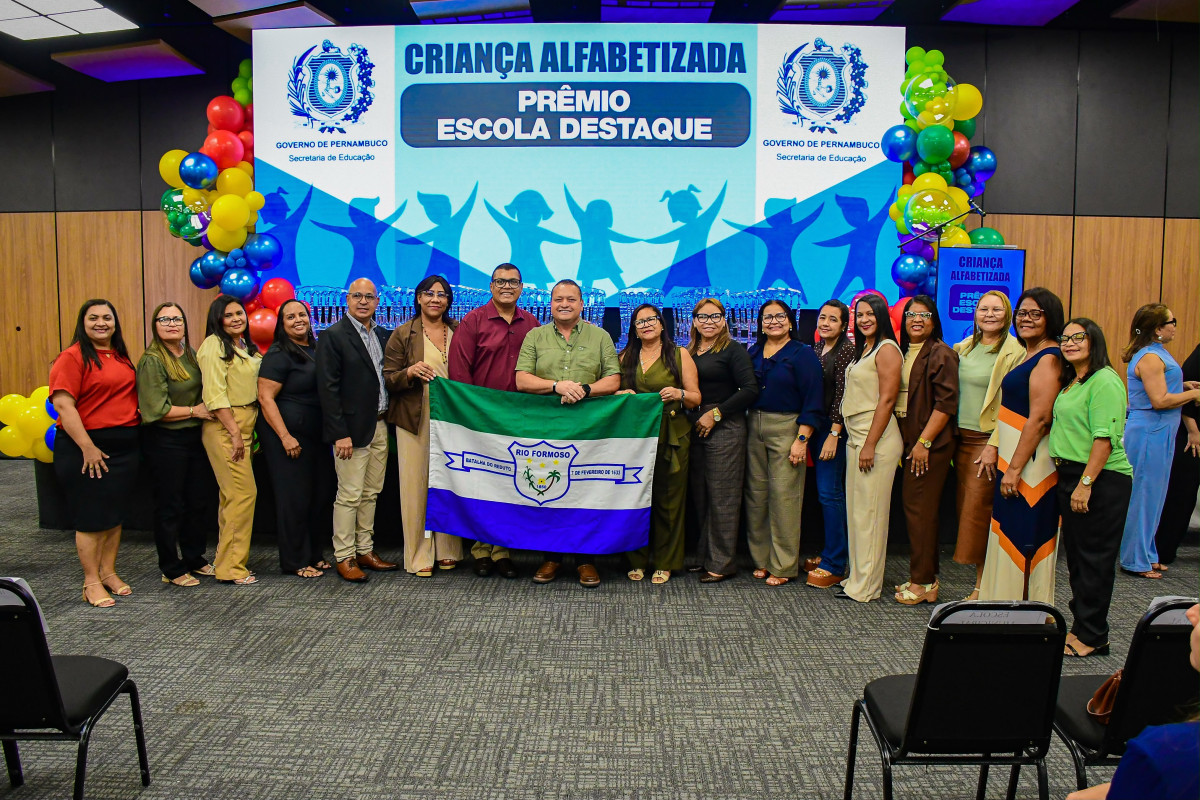 Articulação e investimentos de Berg de Hacker colocam Rio Formoso entre os destaques da alfabetização em Pernambuco