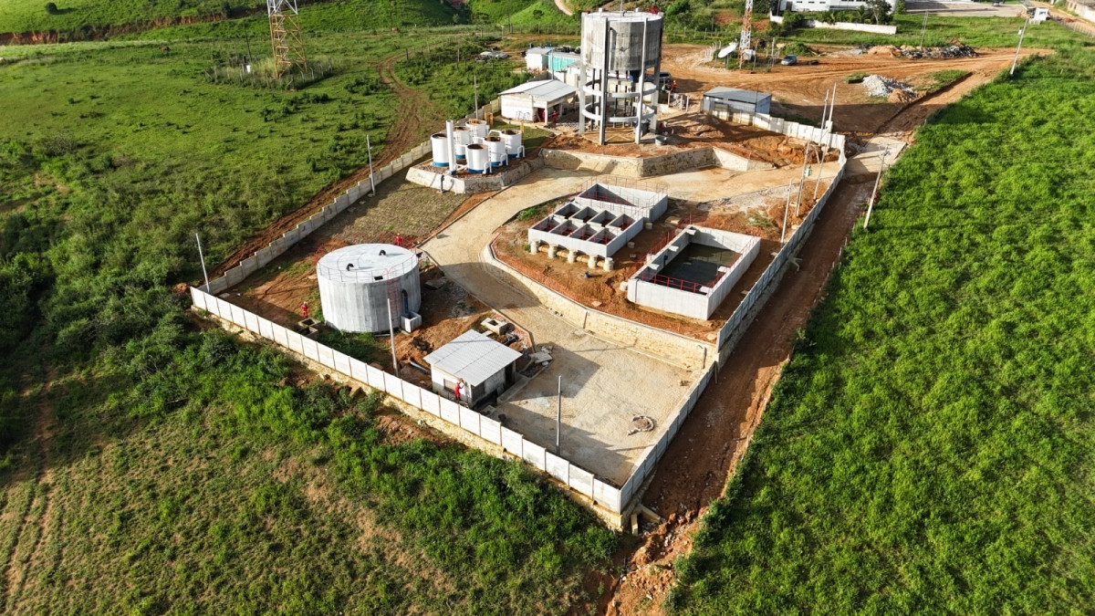 Obra do Governo de Pernambuco leva água tratada a mais de 10 mil moradores de Jaqueira, na Mata Sul