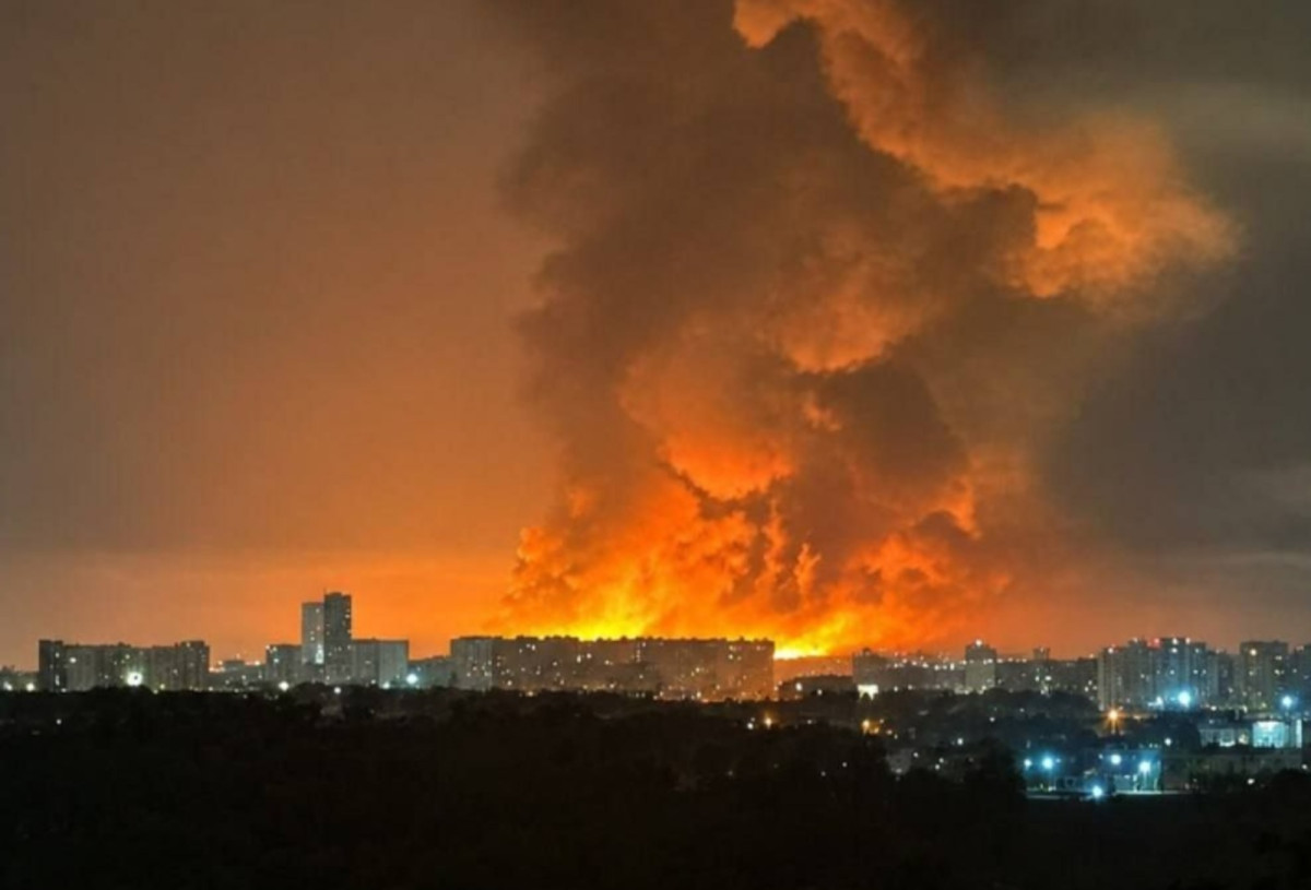 Rússia bombardeia Kiev com mísseis e drones
