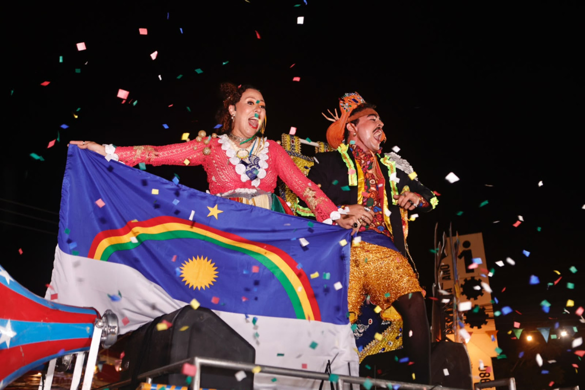 Desfile da Trupe Pernambuco Meu País anuncia chegada do festival em Pesqueira nesta quinta-feira (16)