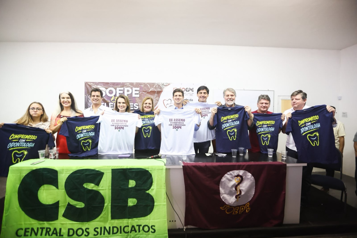 João Campos reforça diálogo com odontologistas na construção do plano de governo