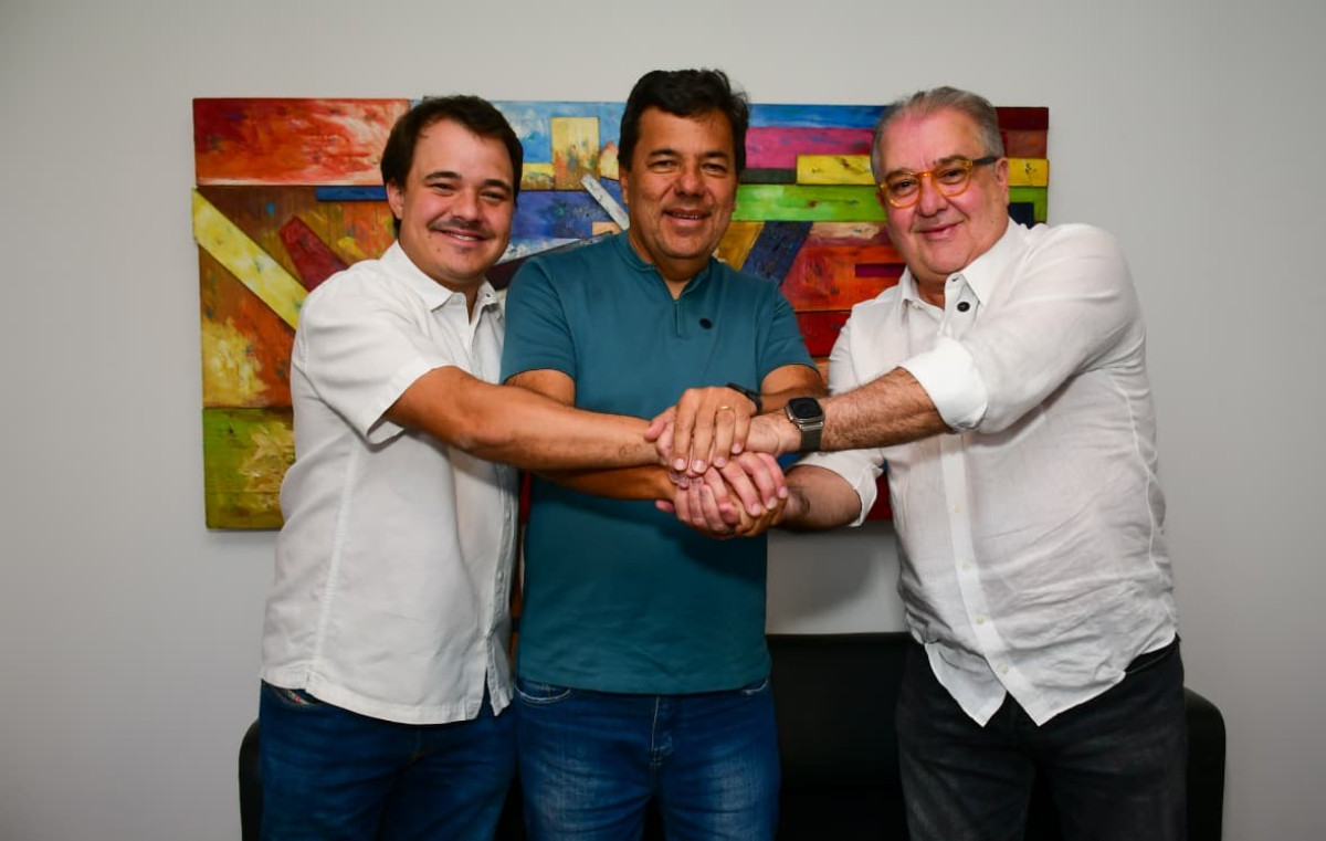 Augusto Coutinho e Rodrigo Coutinho apoiam candidatura de Mendonça Filho ao Senado