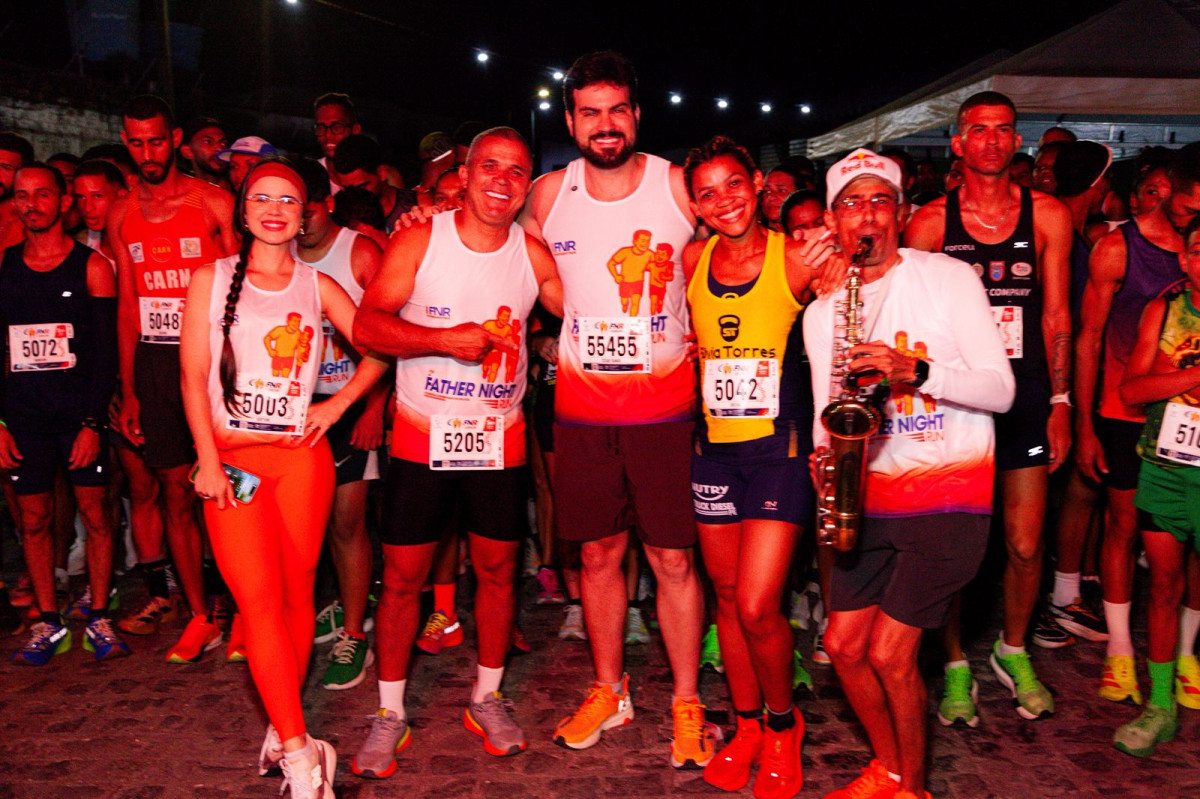 César Ramos participa da 2º edição do "Father Night Run" e destaca o esporte como ferramenta de transformação