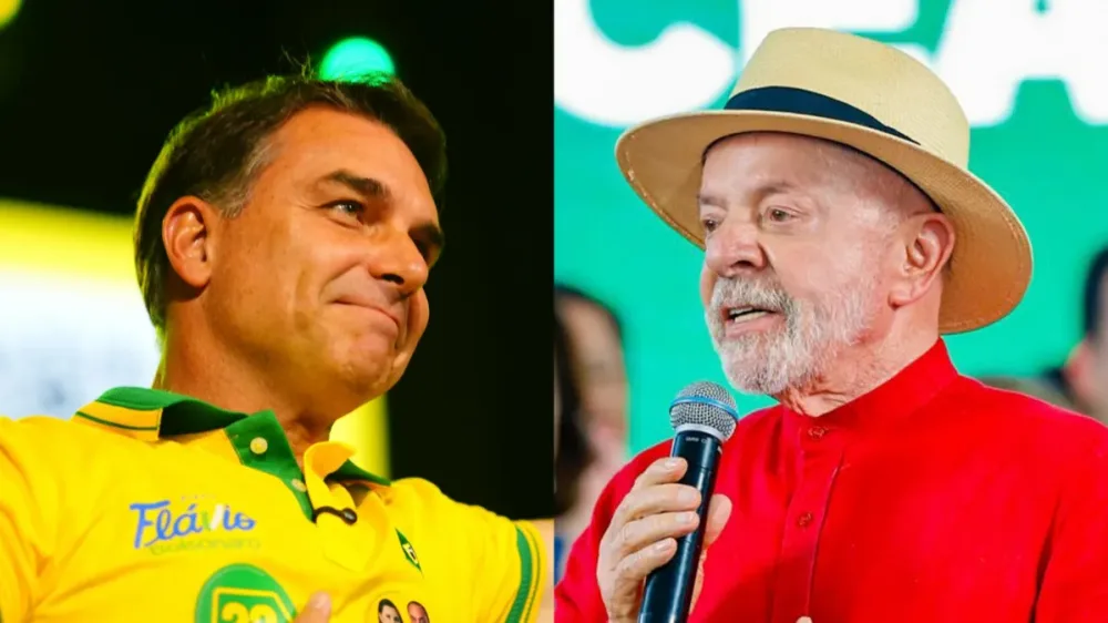 Coligação de Lula rejeita interferência estrangeira e critica Flávio Bolsonaro