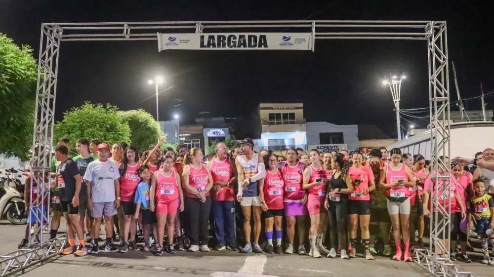 Agrestina realiza 2ª Corrida pela Vida – Outubro Rosa