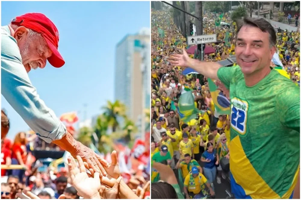 Lula e Flávio concentram últimos atos no Sudeste na véspera do segundo turno
