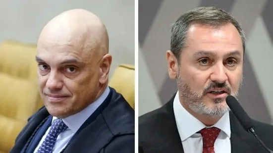 Moraes recebeu direto-geral da PF em seu gabinete no STF