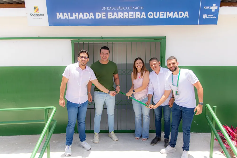 Prefeito Rodrigo Pinheiro entrega UBS requalificada em Malhada de Barreiras Queimadas