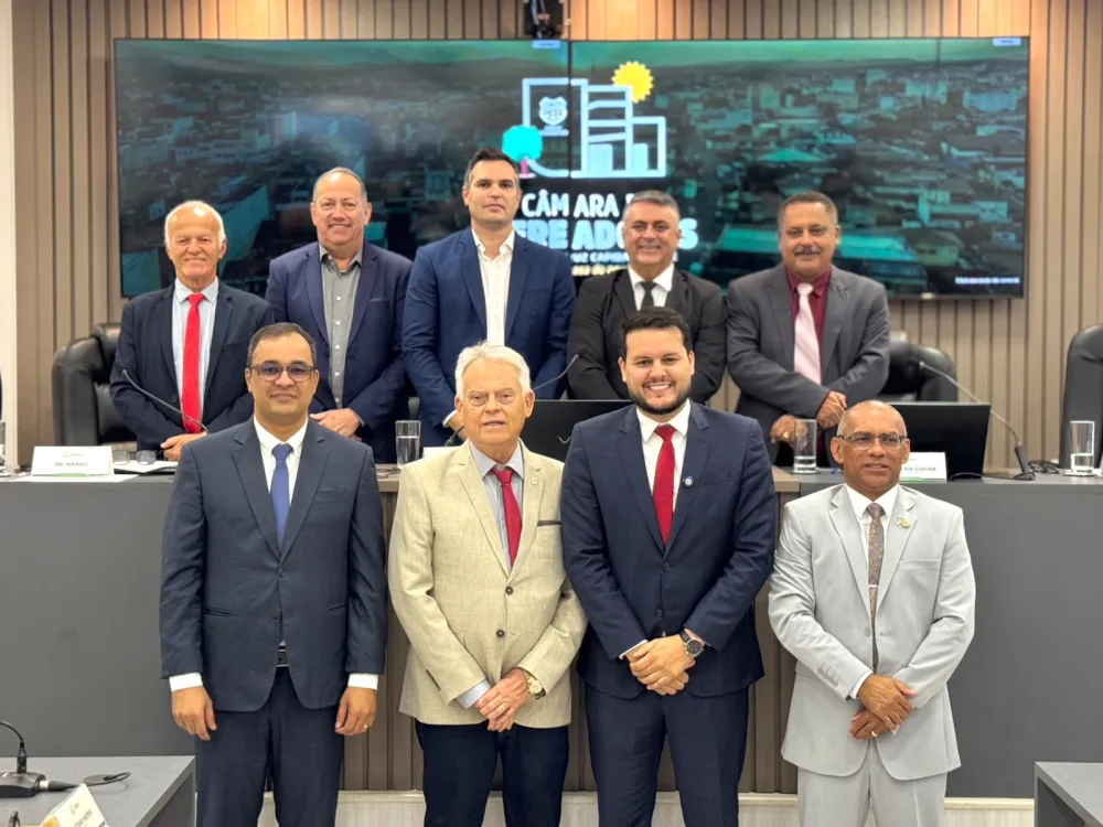 Augusto Maia é reeleito presidente da Câmara de Santa Cruz do Capibaribe para o biênio 2027-2028