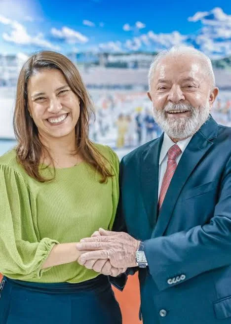 Raquel Lyra parabeniza o presidente Lula por sua reeleição