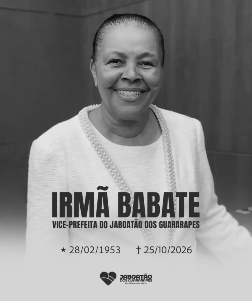 Morre aos 73 anos Irmã Babate, vice-prefeita do Jaboatão dos Guararapes