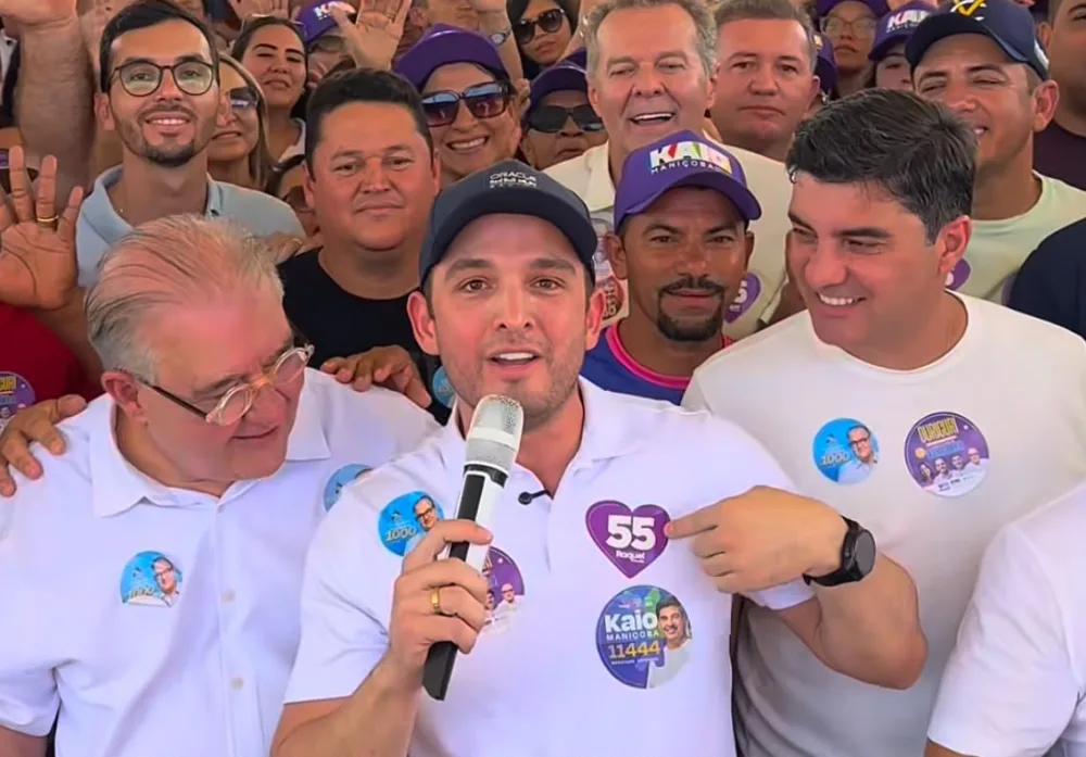 Em Ouricuri, Victor Coelho comemora votação de Raquel Lyra, Kaio Maniçoba e Augusto Coutinho, todos reeleitos