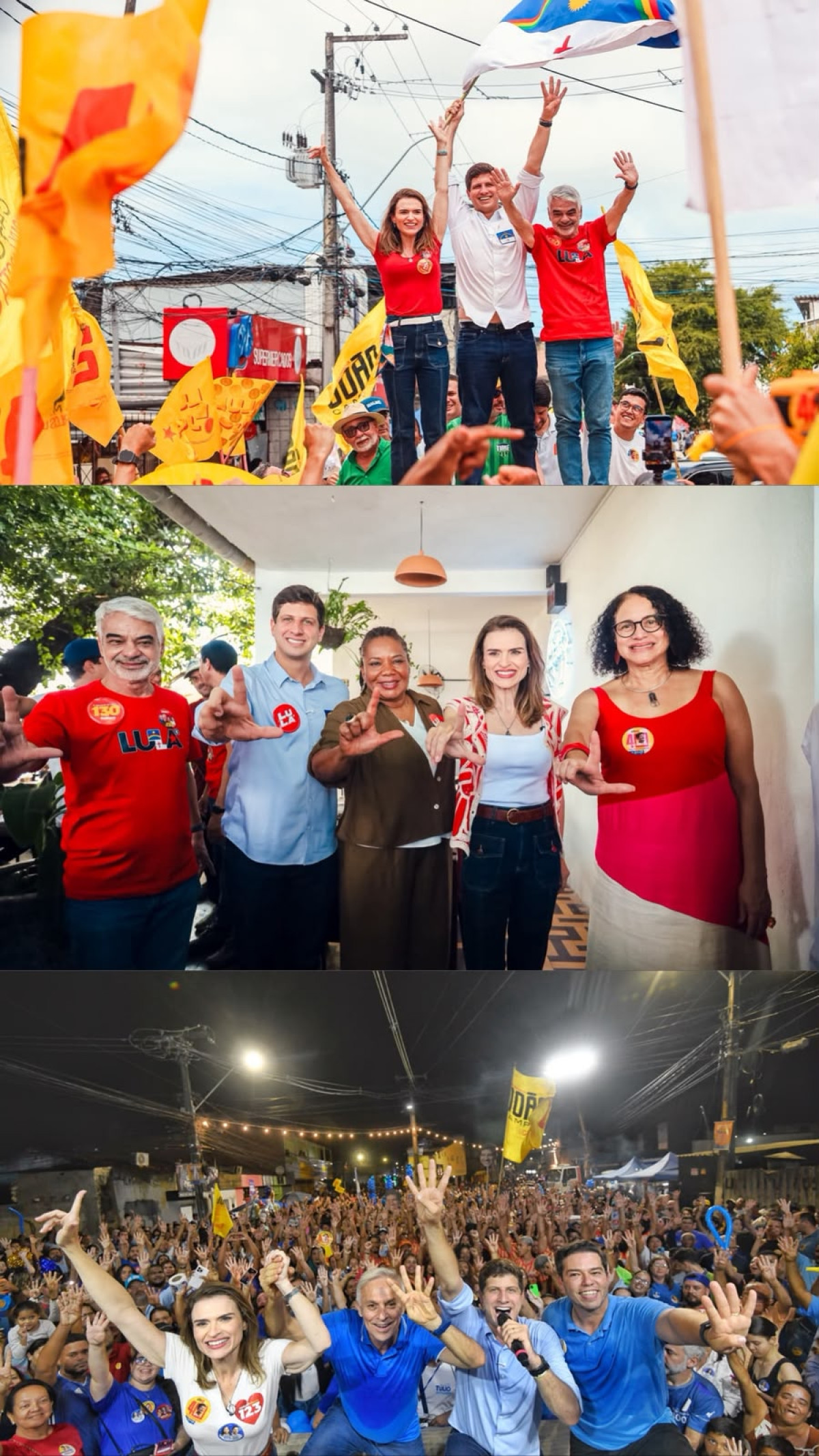 Crysli Viana e Léo Caldas