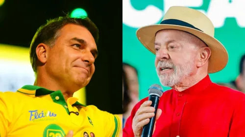 Coligação de Lula rejeita interferência estrangeira e critica Flávio Bolsonaro