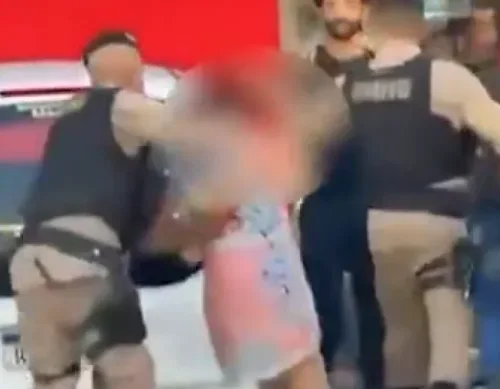 PM é filmado agredindo idosa durante abordagem em Belo Horizonte
