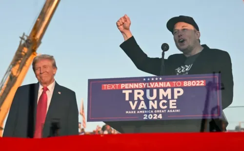Musk doa mais de US$ 445 milhões para apoiar candidatos republicanos de Trump