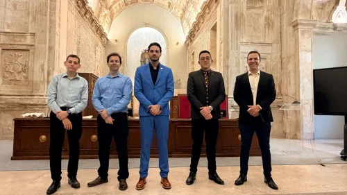 Alunos de Direito da FBJ fazem história na Universidade de Coimbra, em Portugal