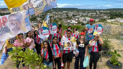 Em Abreu e Lima, Cristiane Moneta intensifica presença nas ruas na reta final da campanha