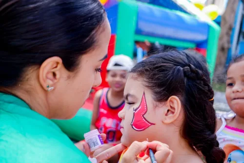 Criança Feliz promove atividades recreativas para crianças nos CRAS do Paulista