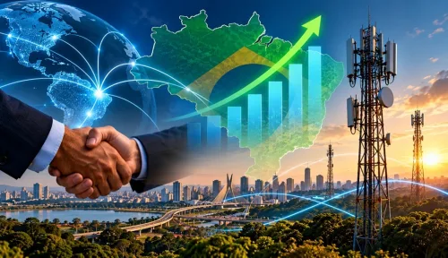 Investimento estrangeiro no setor de informação e comunicação bate recorde e chega a US$ 5,6 bilhões nos nove primeiros meses de 2026
