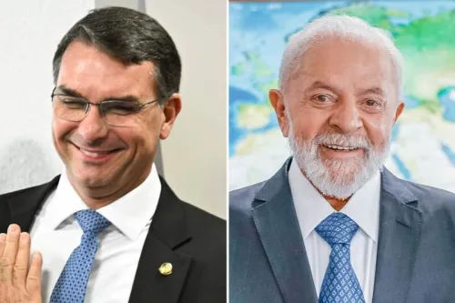 Apuração presidencial: Lula com  51,34% e Flávio Bolsonaro com 48,66%